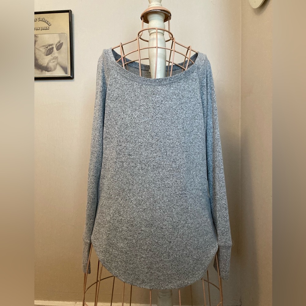 Gray Long Sleeve Shirt